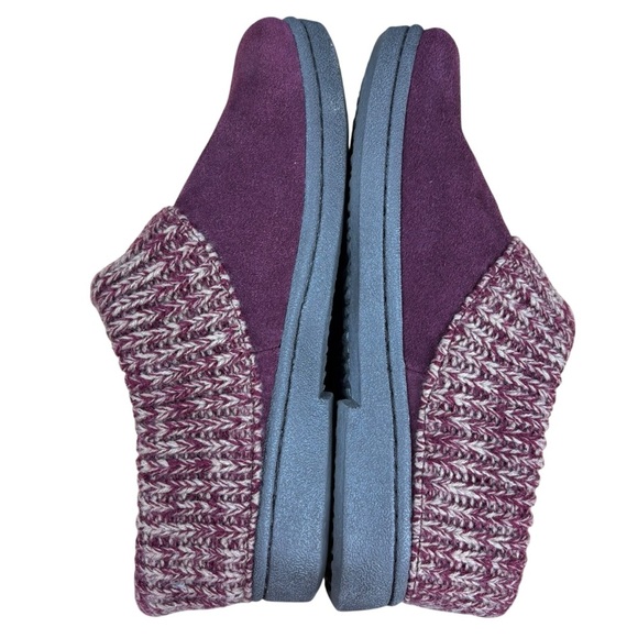 EUC The Vermont Country Store Women's Suede Slipper Clogs With Ragg Cuffs Sz 7M - Picture 5 of 10